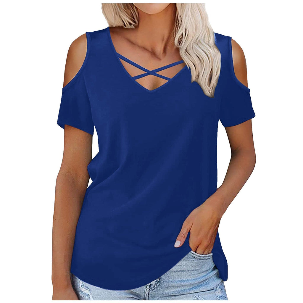 Alina V-Neck Relaxed Tee