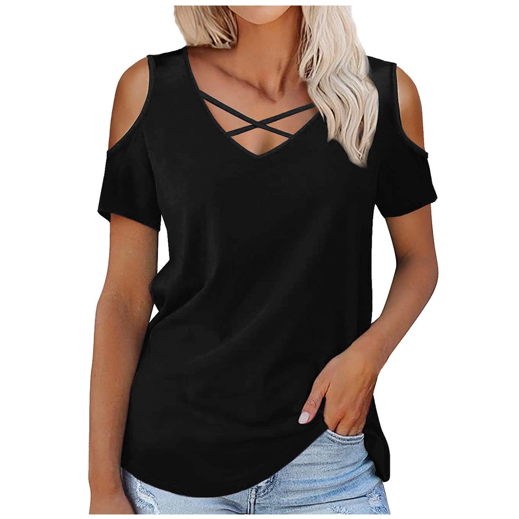 Alina V-Neck Relaxed Tee