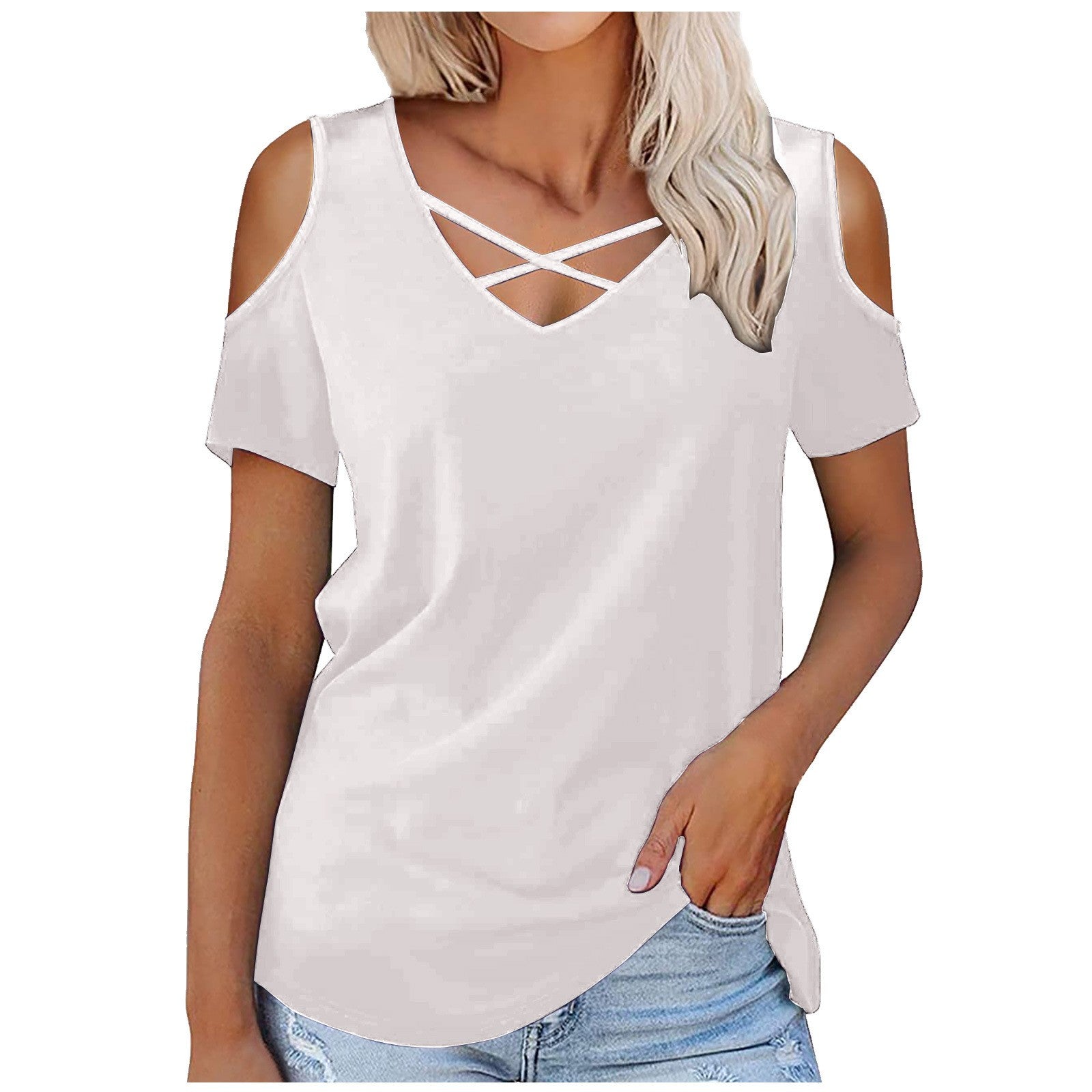 Alina V-Neck Relaxed Tee
