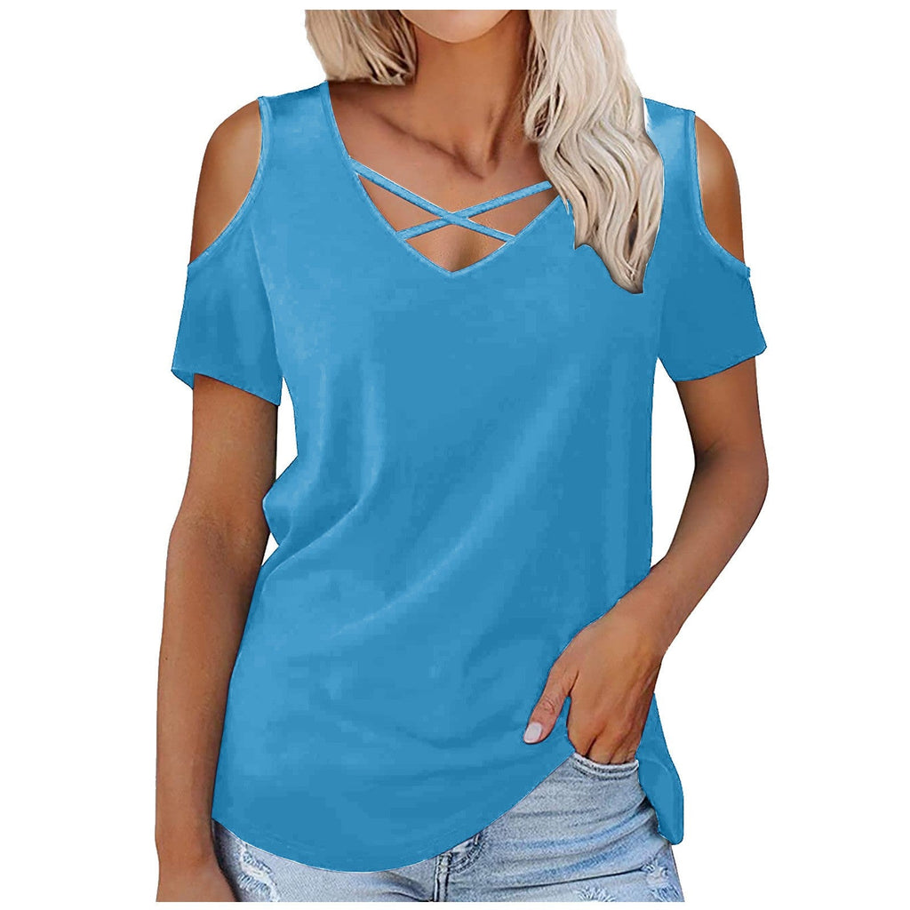 Alina V-Neck Relaxed Tee
