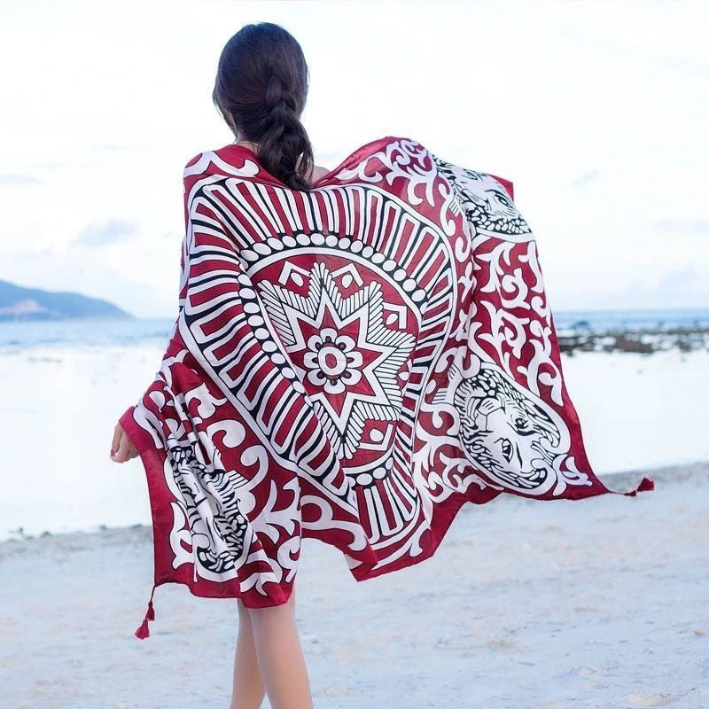 Amaya Ethnic Oversized Scarf