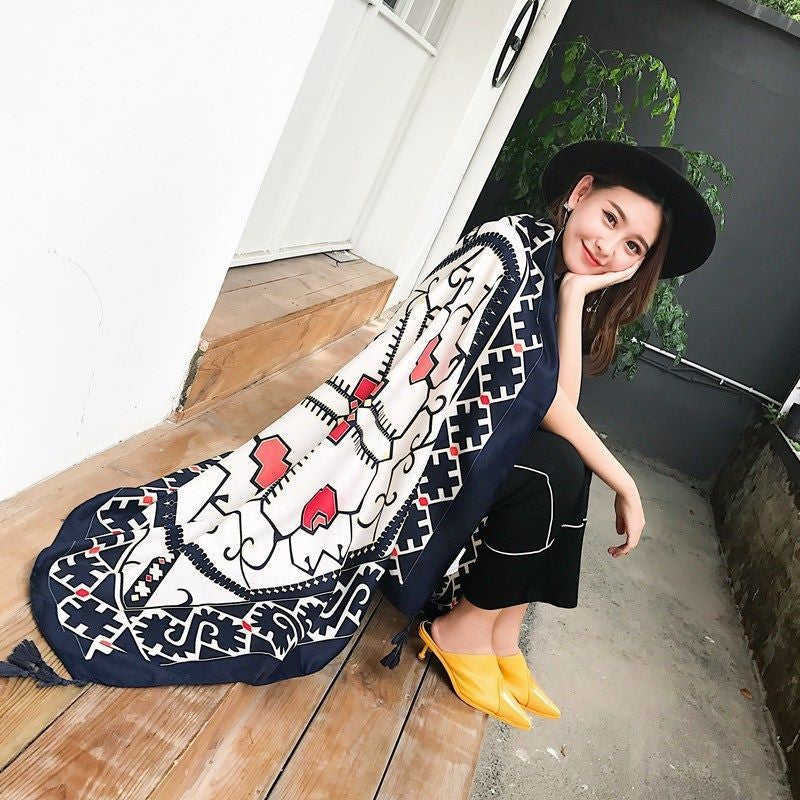 Amaya Ethnic Oversized Scarf