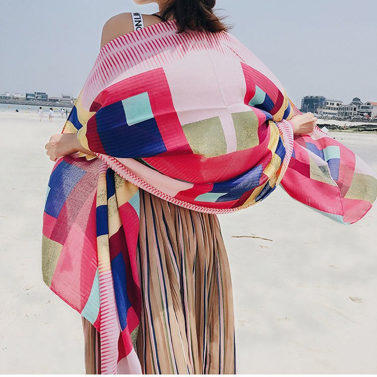 Amaya Ethnic Oversized Scarf