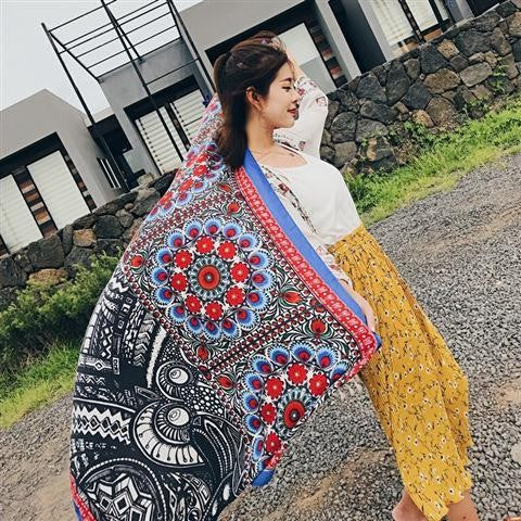 Amaya Ethnic Oversized Scarf