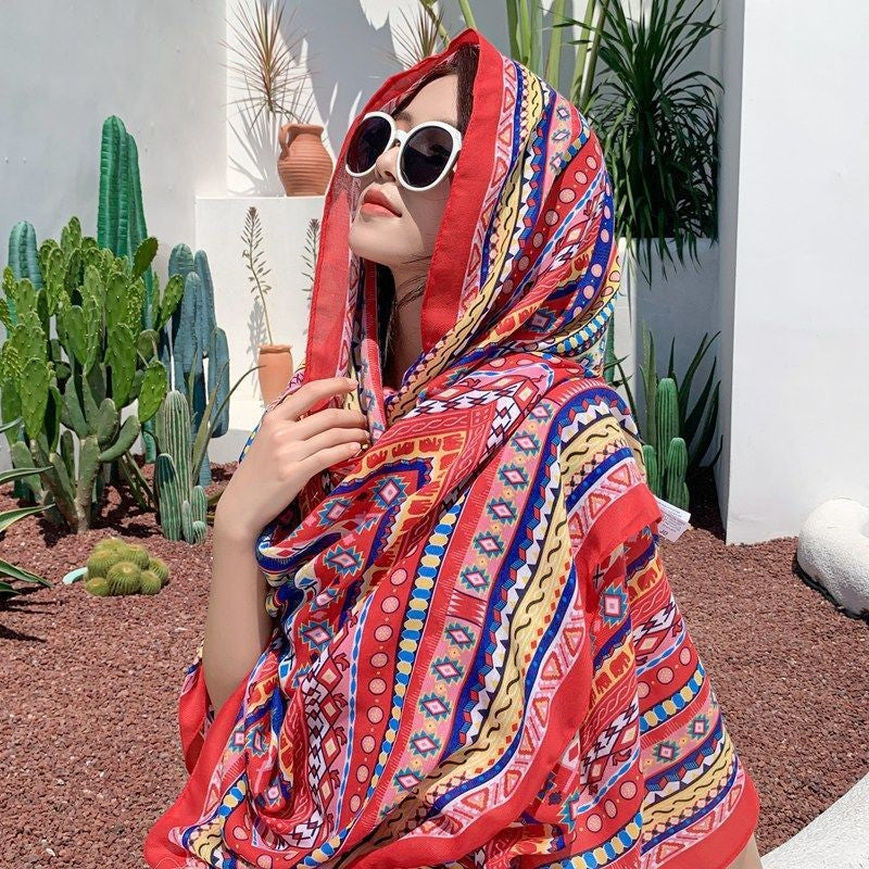 Amaya Ethnic Oversized Scarf