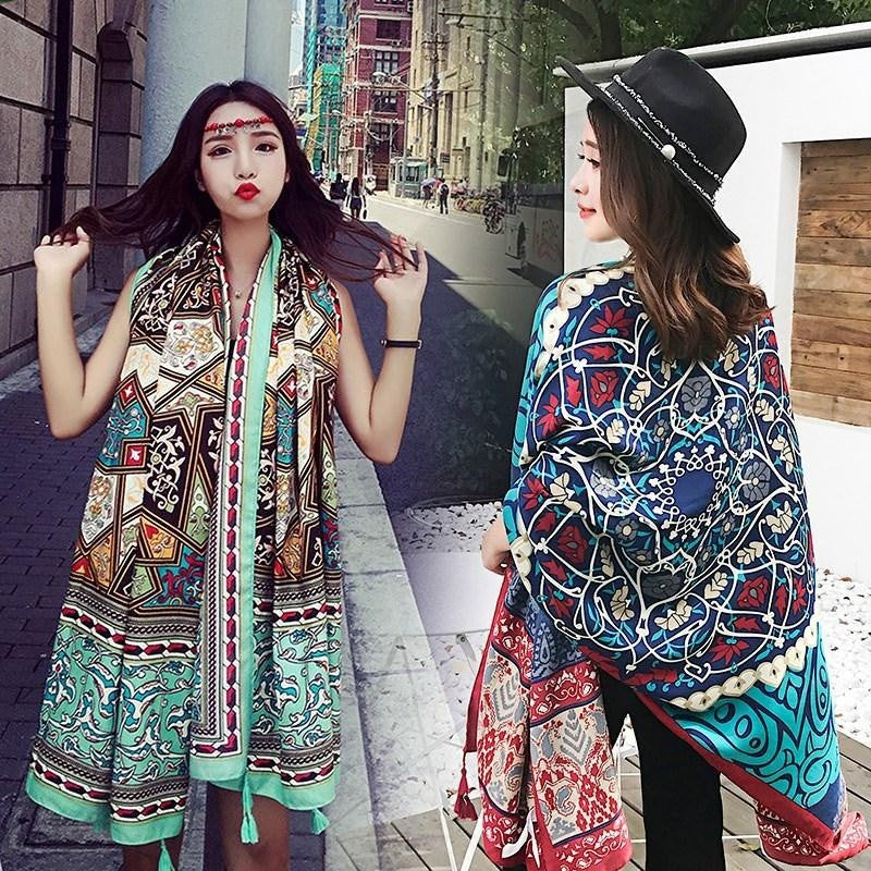 Amaya Ethnic Oversized Scarf