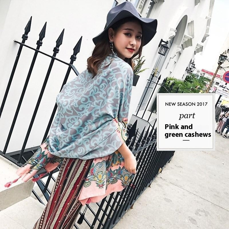 Amaya Ethnic Oversized Scarf