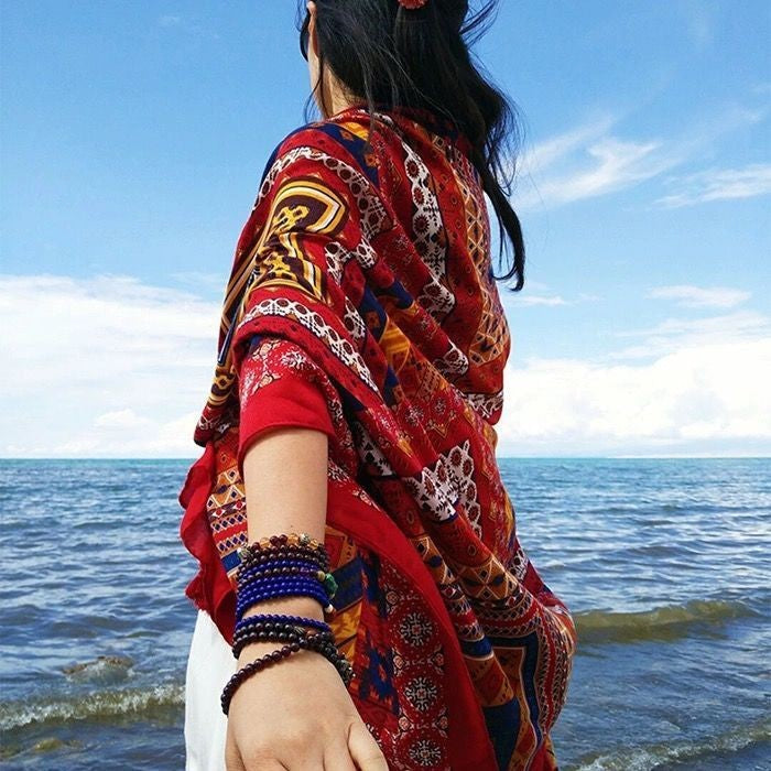 Amaya Ethnic Oversized Scarf