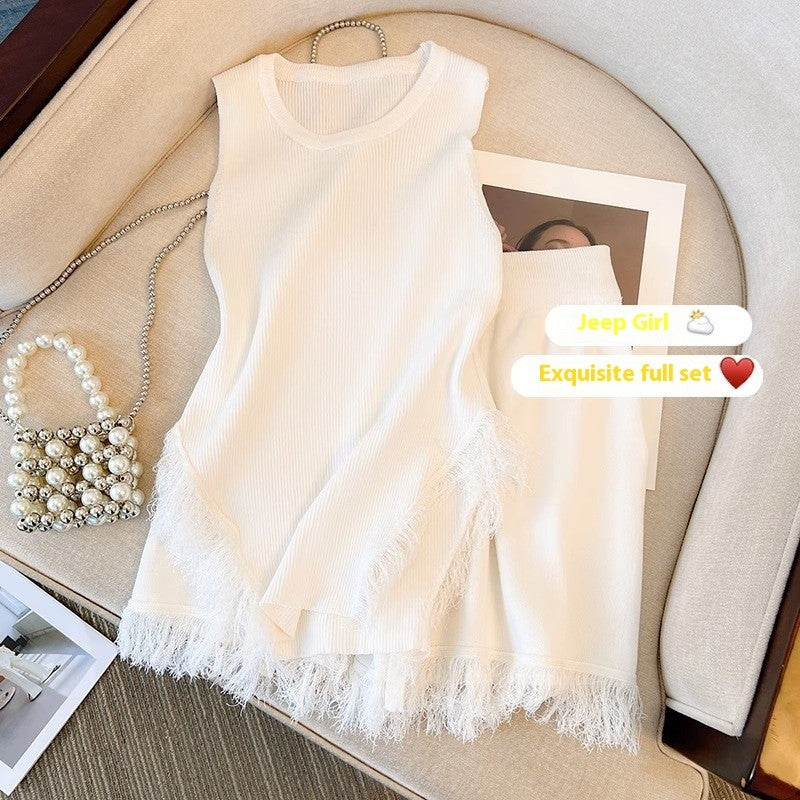 Amelise Pocket-Detail Twinset