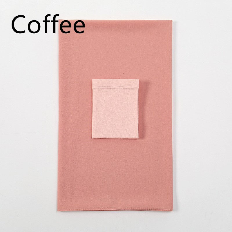 Amira Pearl Chiffon Scarf