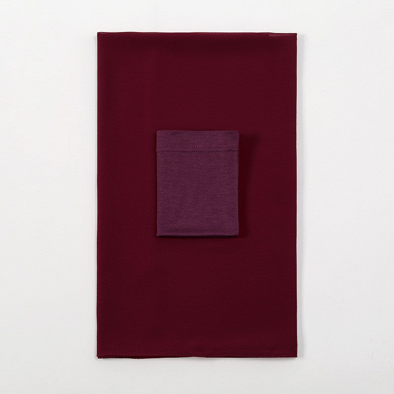 Amira Pearl Chiffon Scarf