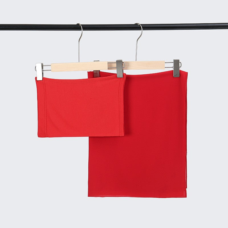 Amira Pearl Chiffon Scarf