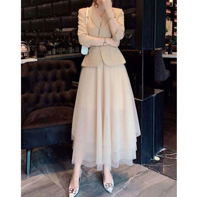 Calira Belted Midi Dress Set