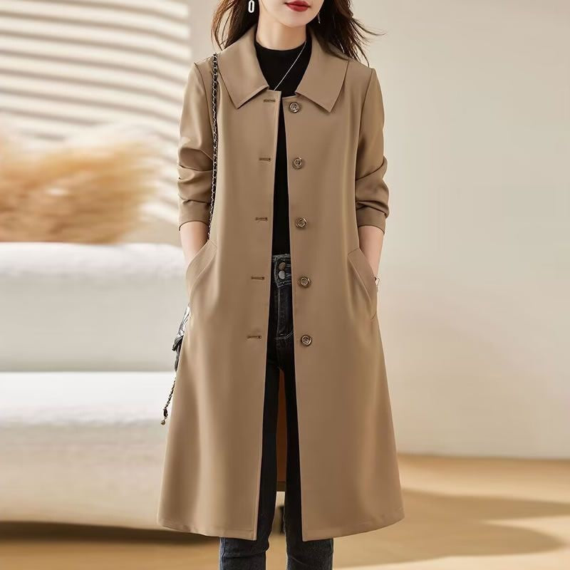 Elanora Mid-Length Tailored Trench