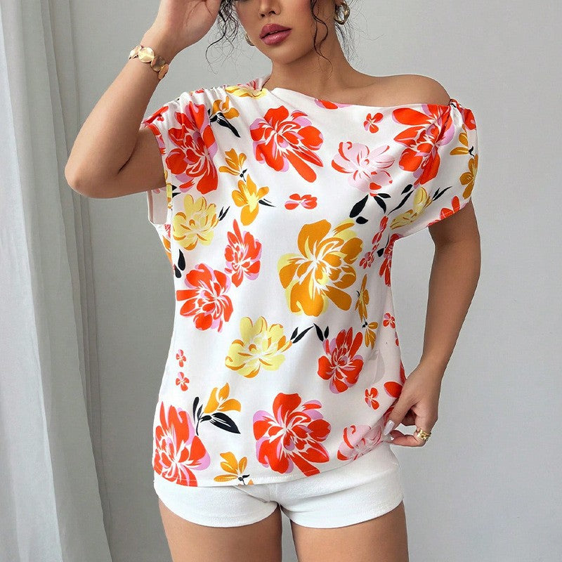 Elira Floral Vacation Top