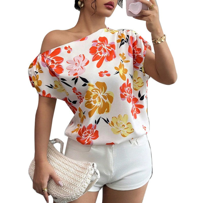 Elira Floral Vacation Top