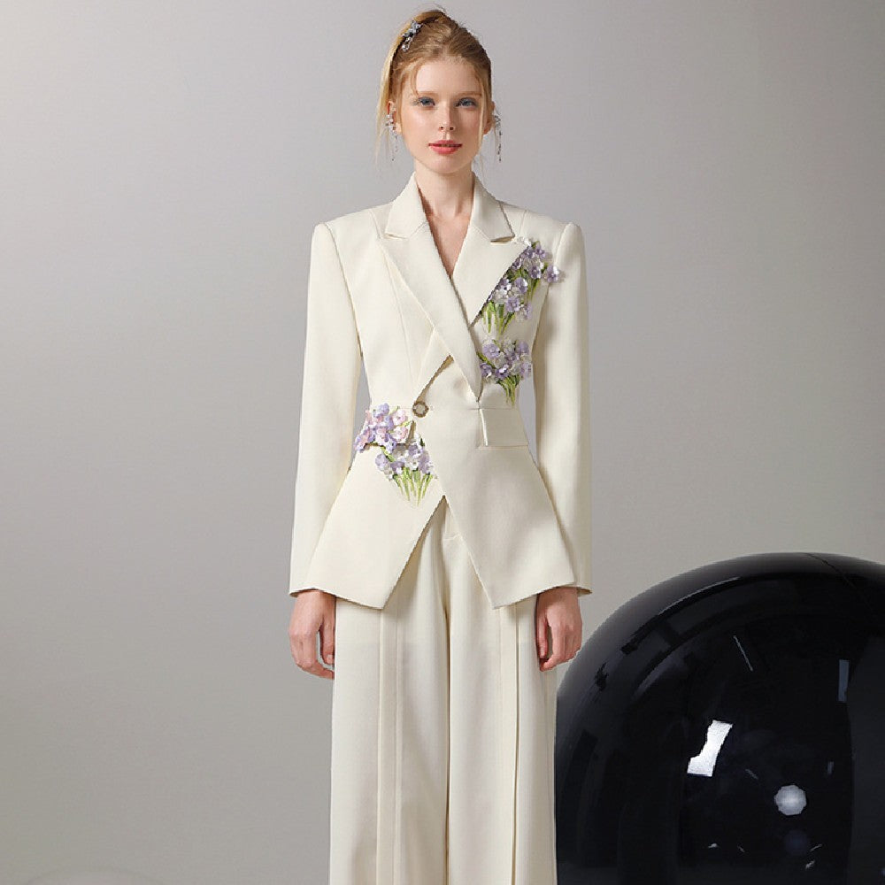 Florelle Embroidered Casual Set