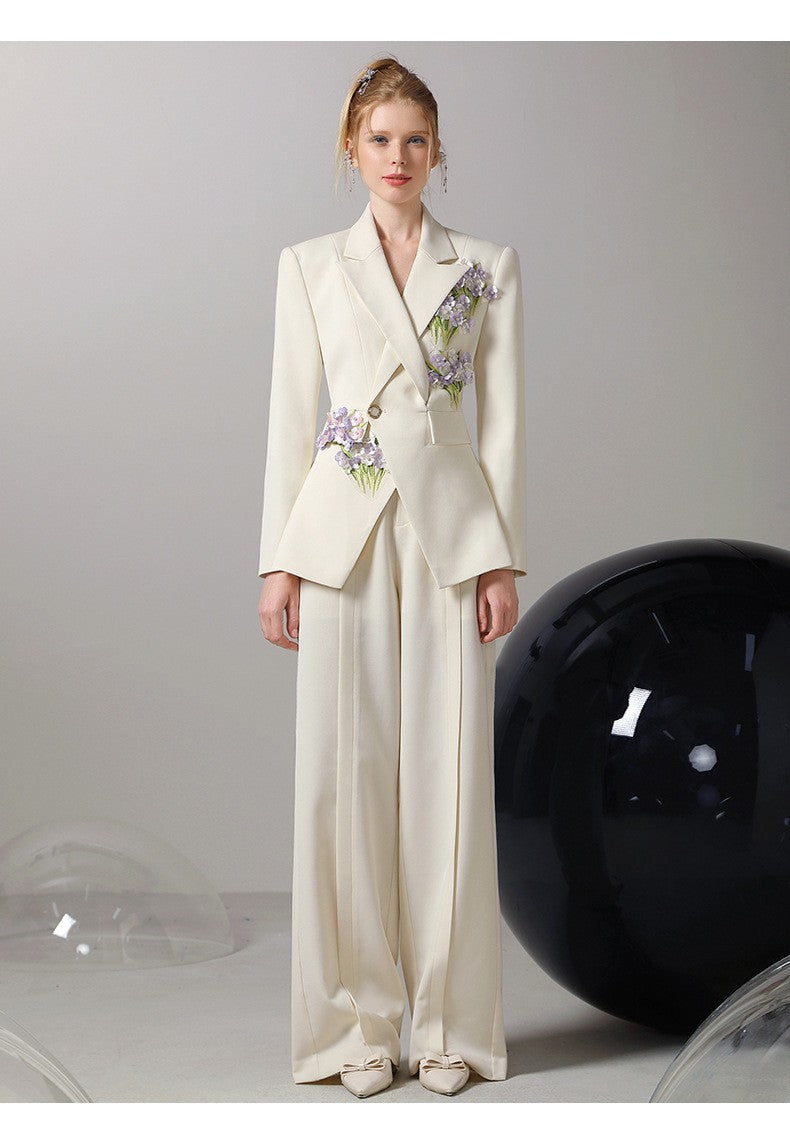 Florelle Embroidered Casual Set