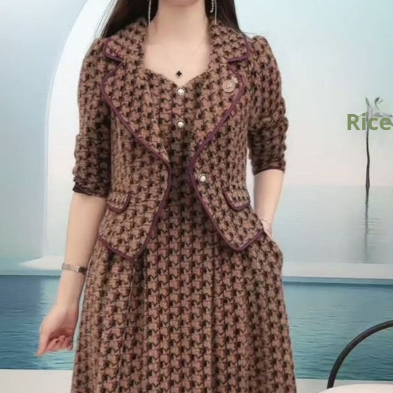 Iselina High-Waist Fitted Dress