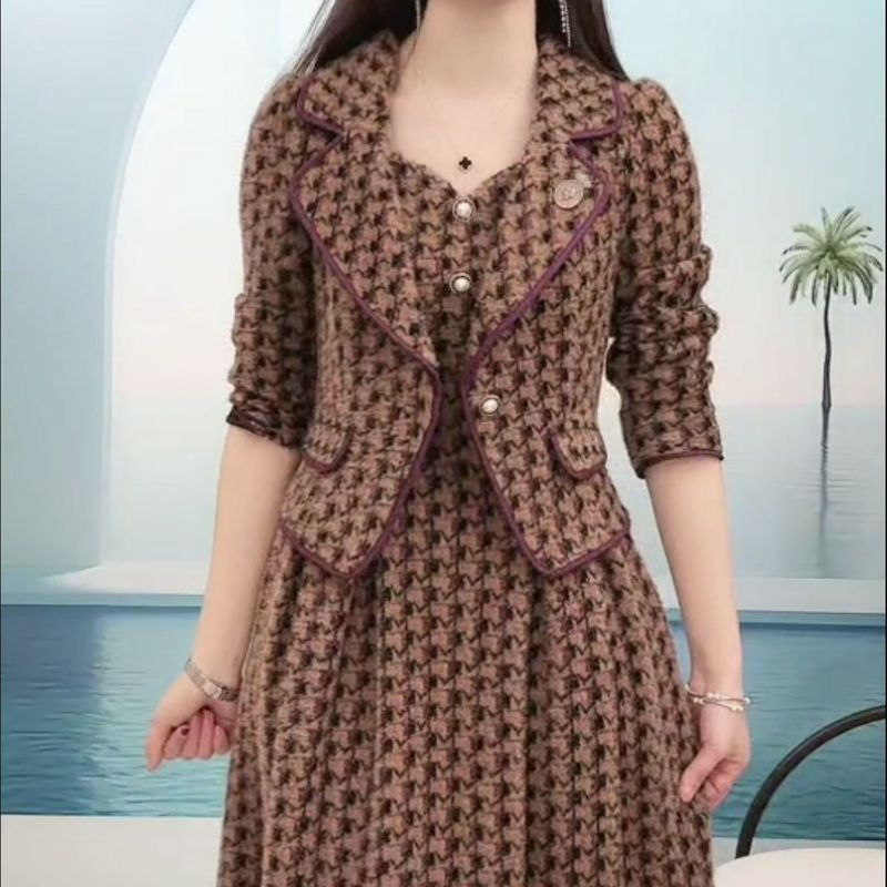 Iselina High-Waist Fitted Dress