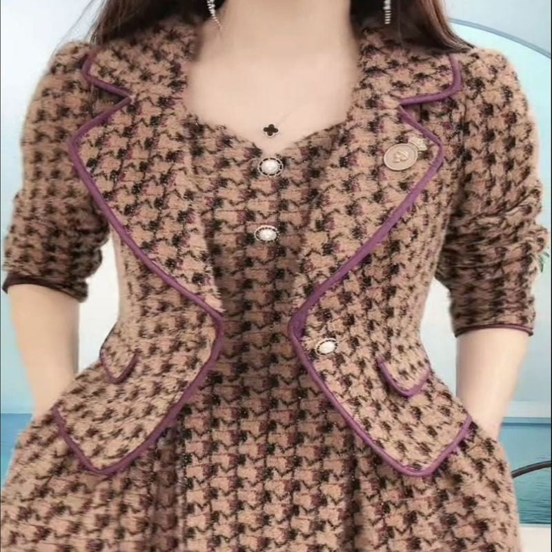 Iselina High-Waist Fitted Dress