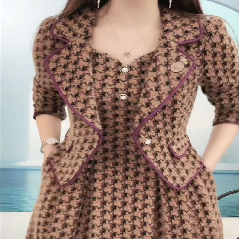 Iselina High-Waist Fitted Dress