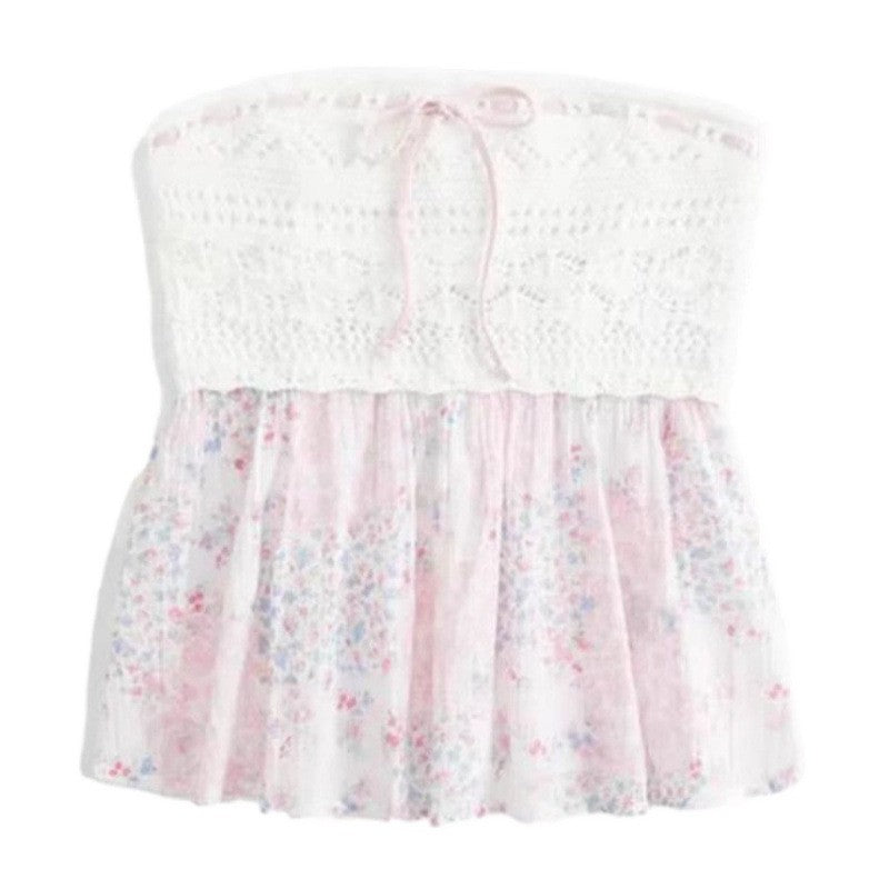 Isla Hollow Knit Tube Top