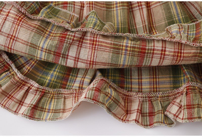 Liora Plaid Bow Camisole