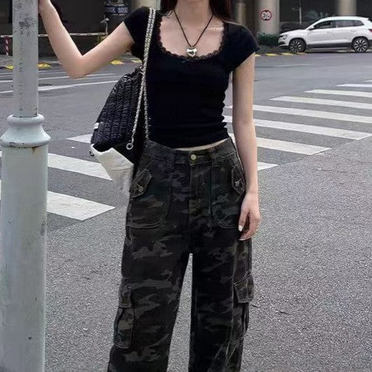 Lyanna Ruffled Lace Top