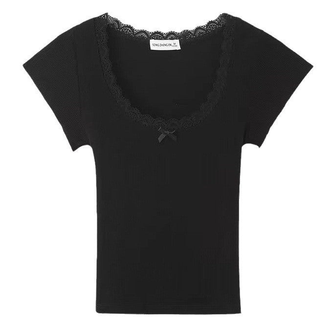 Lyanna Ruffled Lace Top