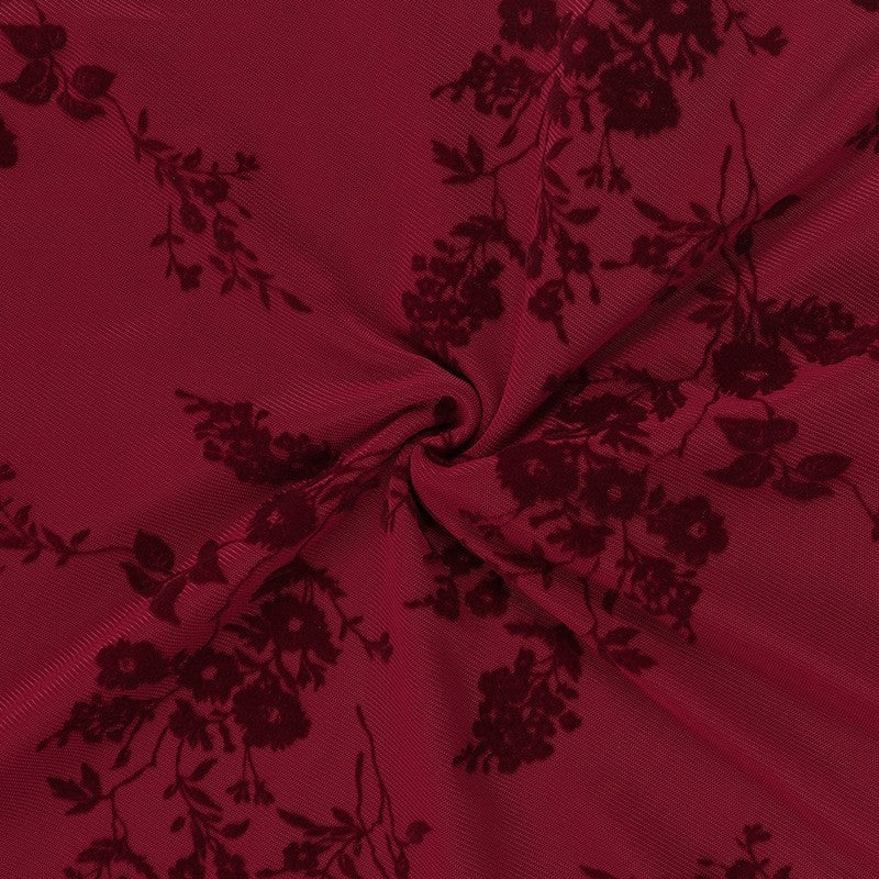 Marcele Rouge Tie Dress