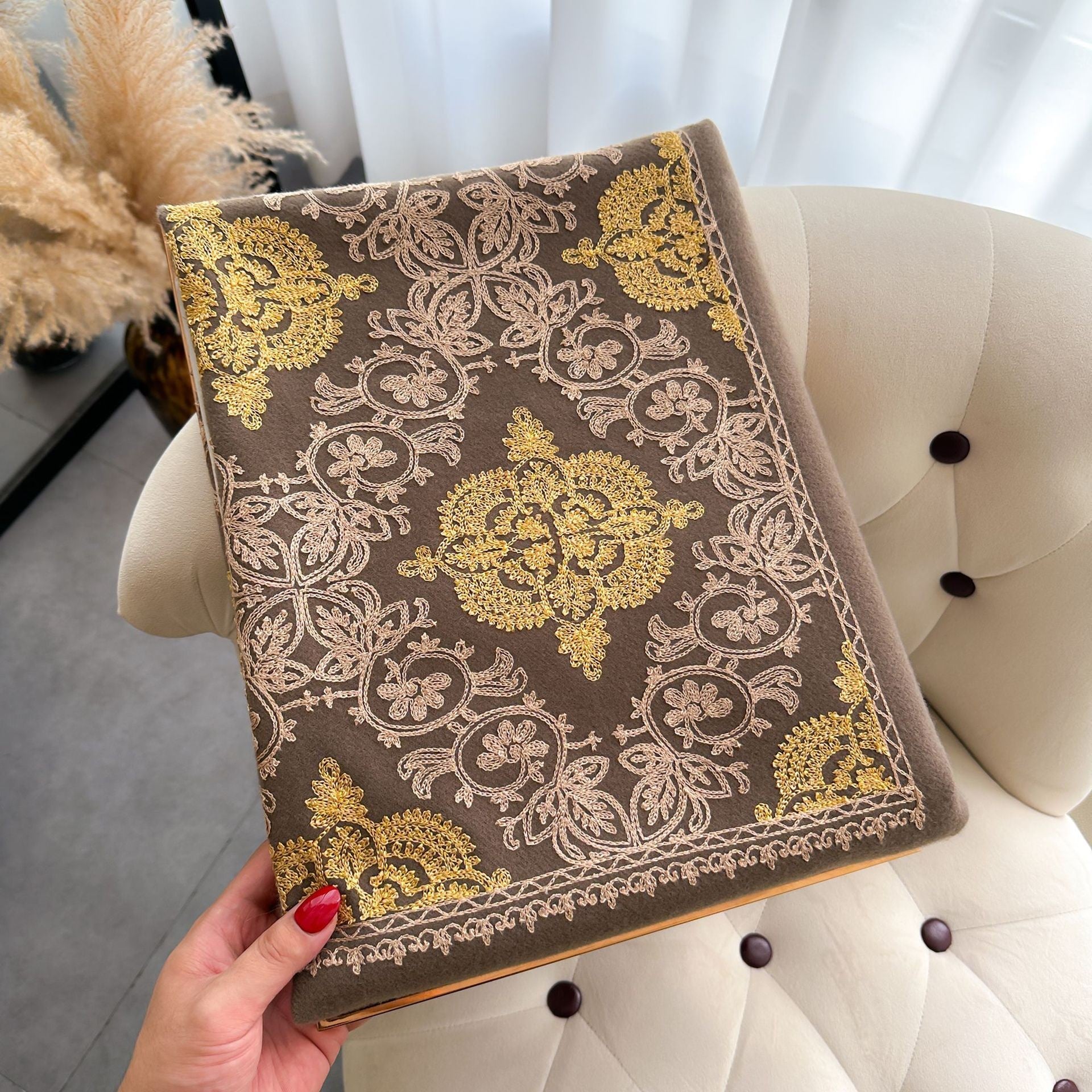 Naya Totem Embroidered Shawl