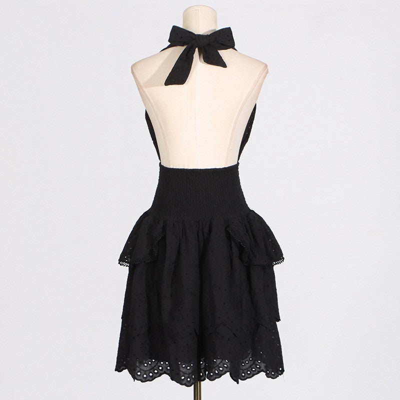 Nyla Halter Backless Dress