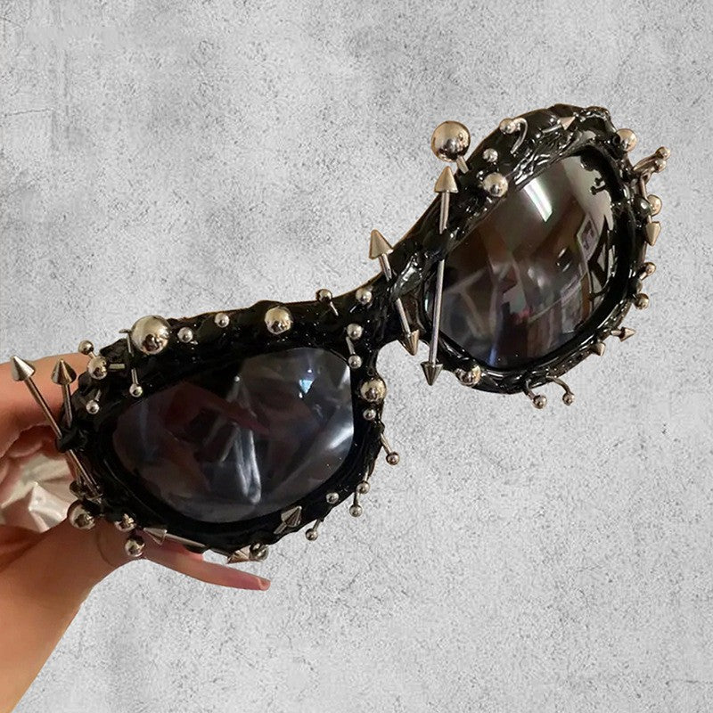 Nyra Punk Vinyl Sunglasses