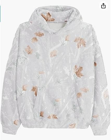 Rylin Urban Camo Drop Hoodie