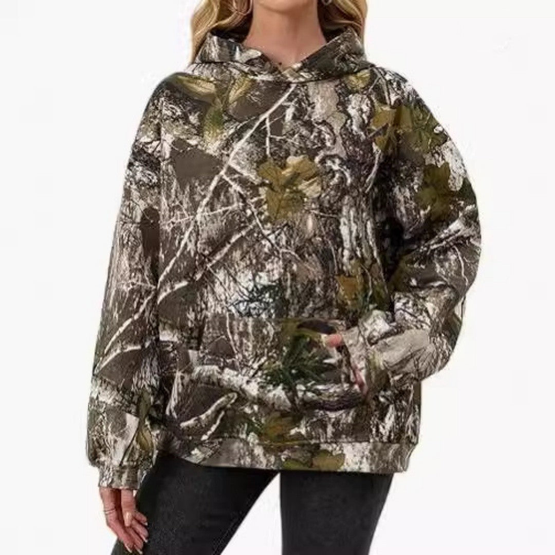 Rylin Urban Camo Drop Hoodie
