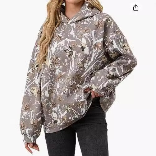 Rylin Urban Camo Drop Hoodie