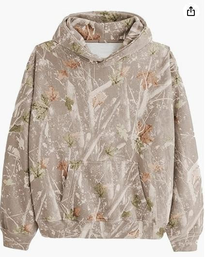 Rylin Urban Camo Drop Hoodie