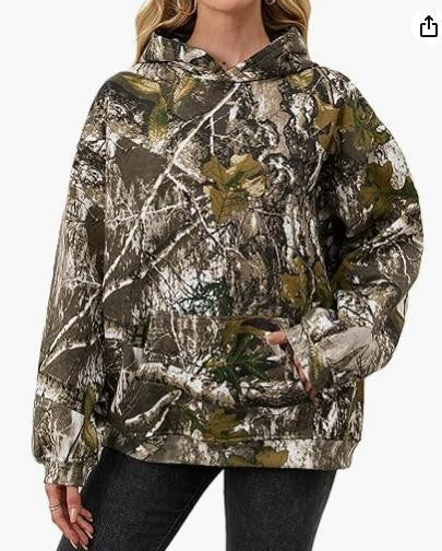 Rylin Urban Camo Drop Hoodie