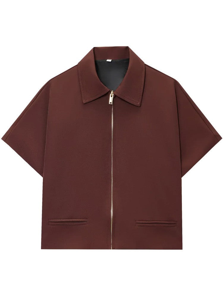 Saphira Cropped Autumn Jacket