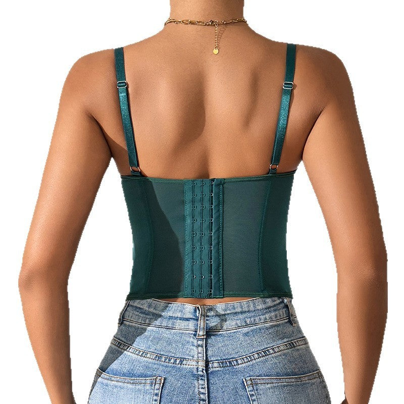 Veyra Satin Corset Camisole