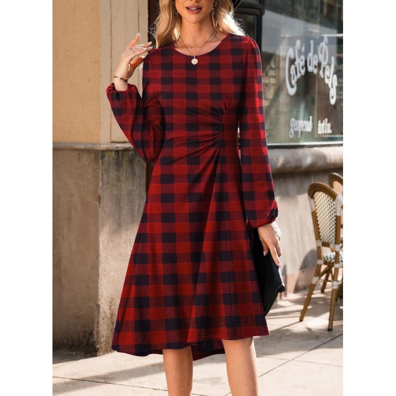 Zerina Puff Sleeve Midi Dress